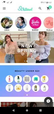 sthsweet.com K-beauty&Clothes android App screenshot 3